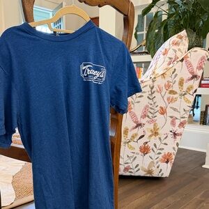 Tracey's Blue Logo Tee